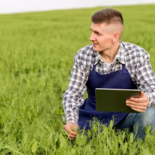 young farmer